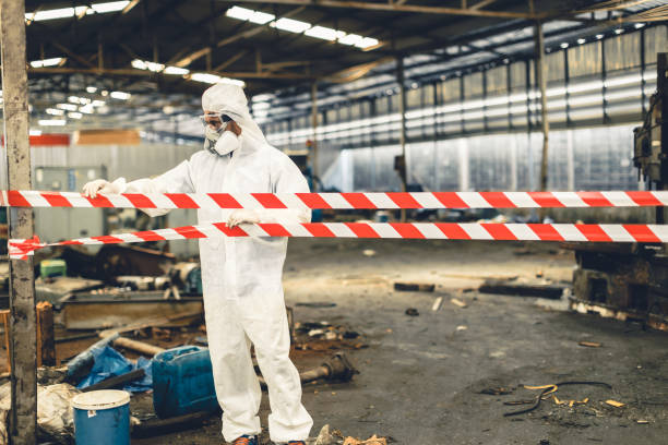 Professional Crime Scene Cleanup technician working in Colfax, CA